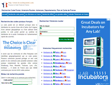 Tablet Screenshot of le-codepostal.com